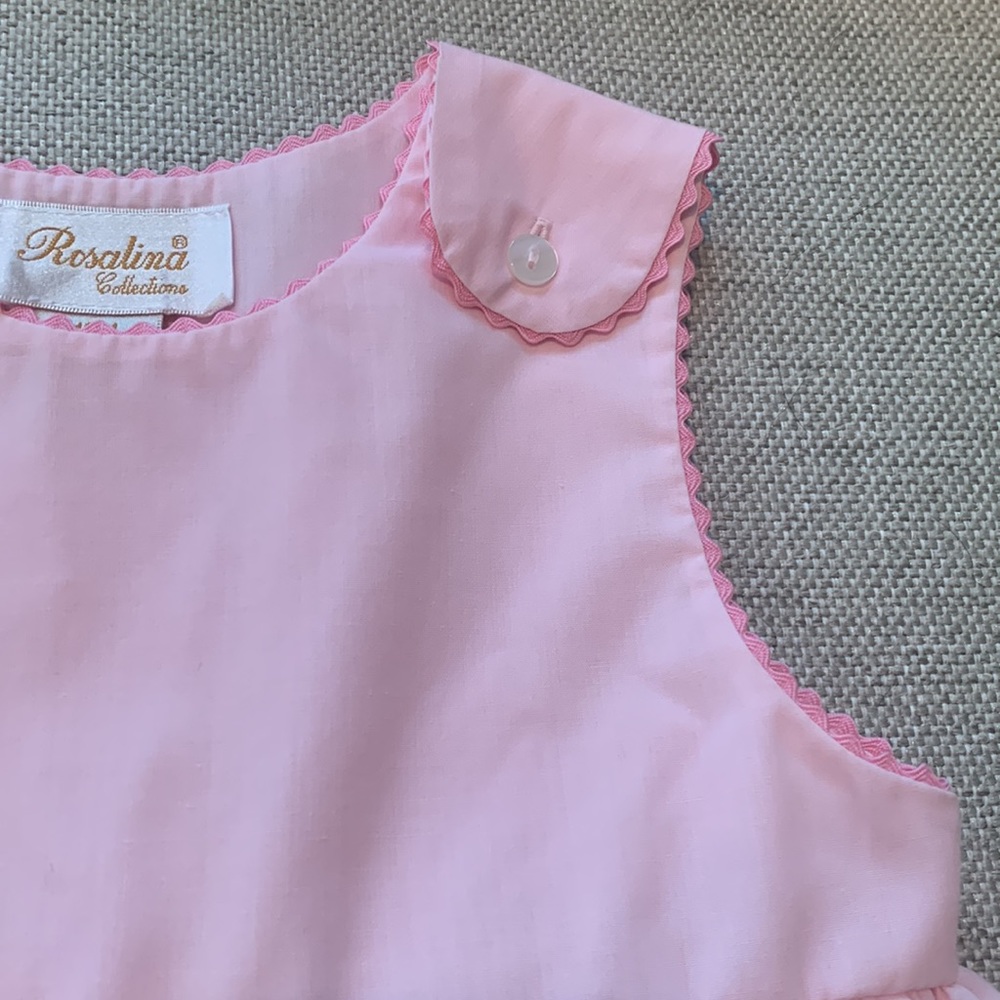 NWOT Rosalina Collection Pink Jumpsuit (18 months) - Picture 4 of 6